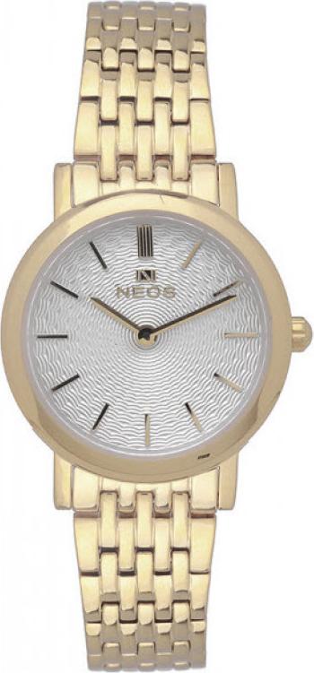 Đồng hồ NEOS N-40577L dây thép vàng