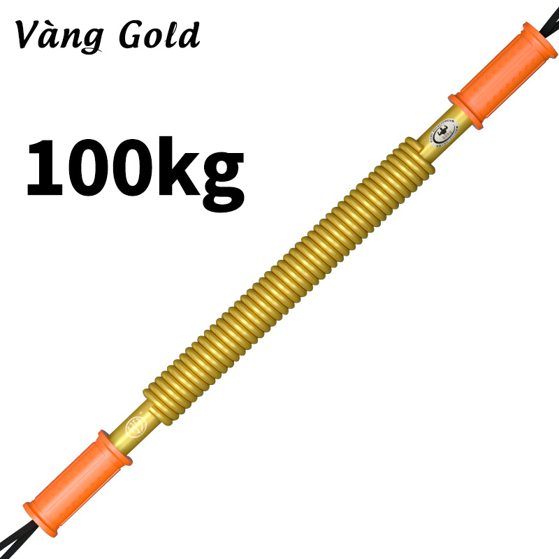 Gậy lò xo 100kg - dụng cụ tập cơ tay - Hàng chính hãng dododios