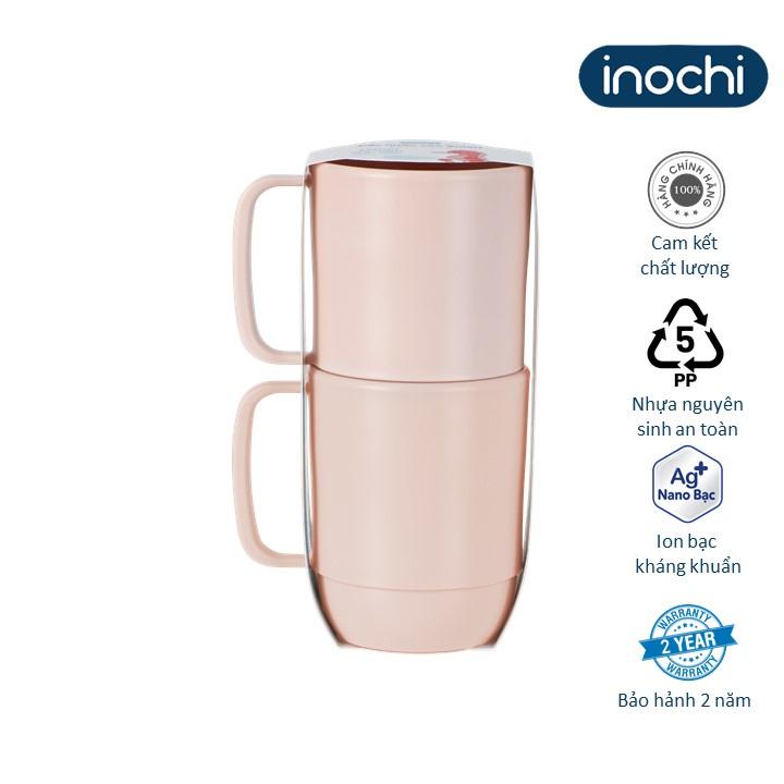 Bộ 02 cốc nước cao Amori 350ml-inochi-chất lượng chuẩn Nhật bản