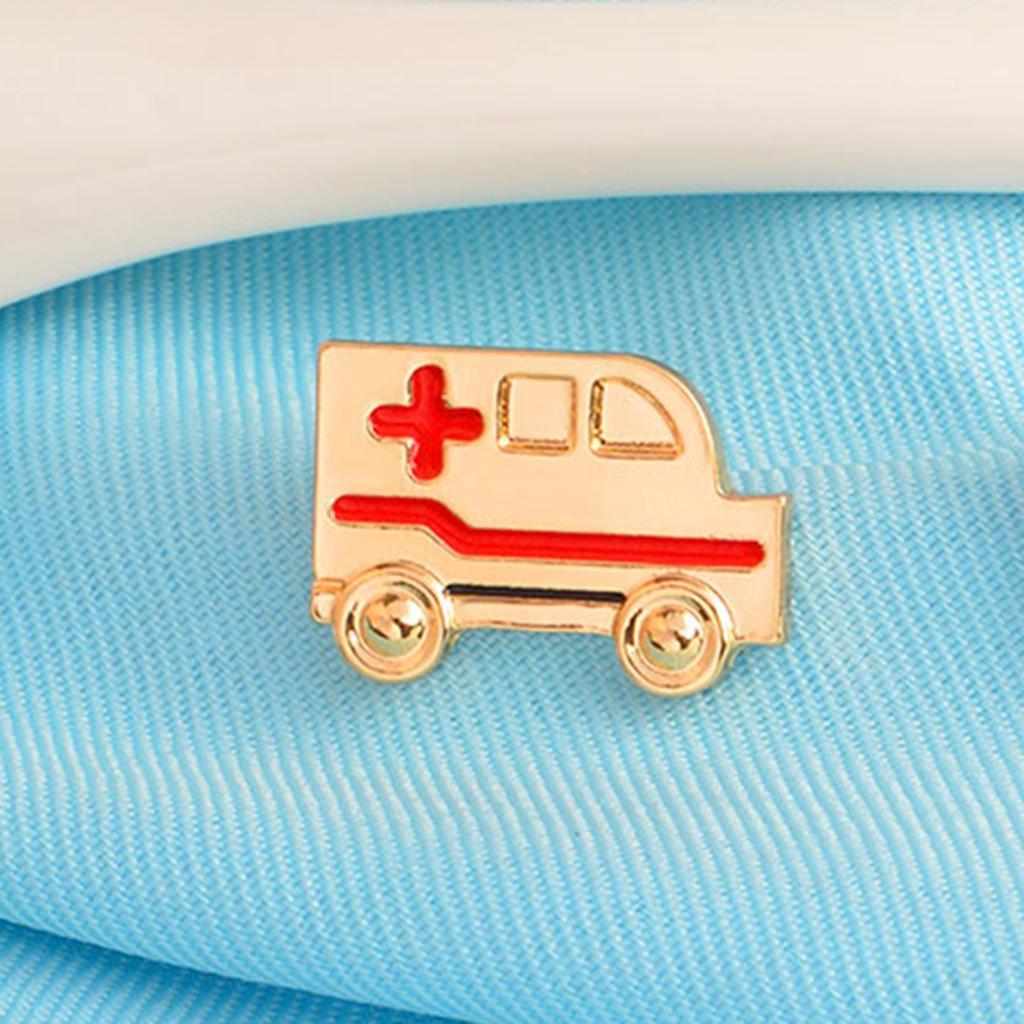 Charm Yellow White Brooch Lady Corsage Nurse  Graduation Gift -