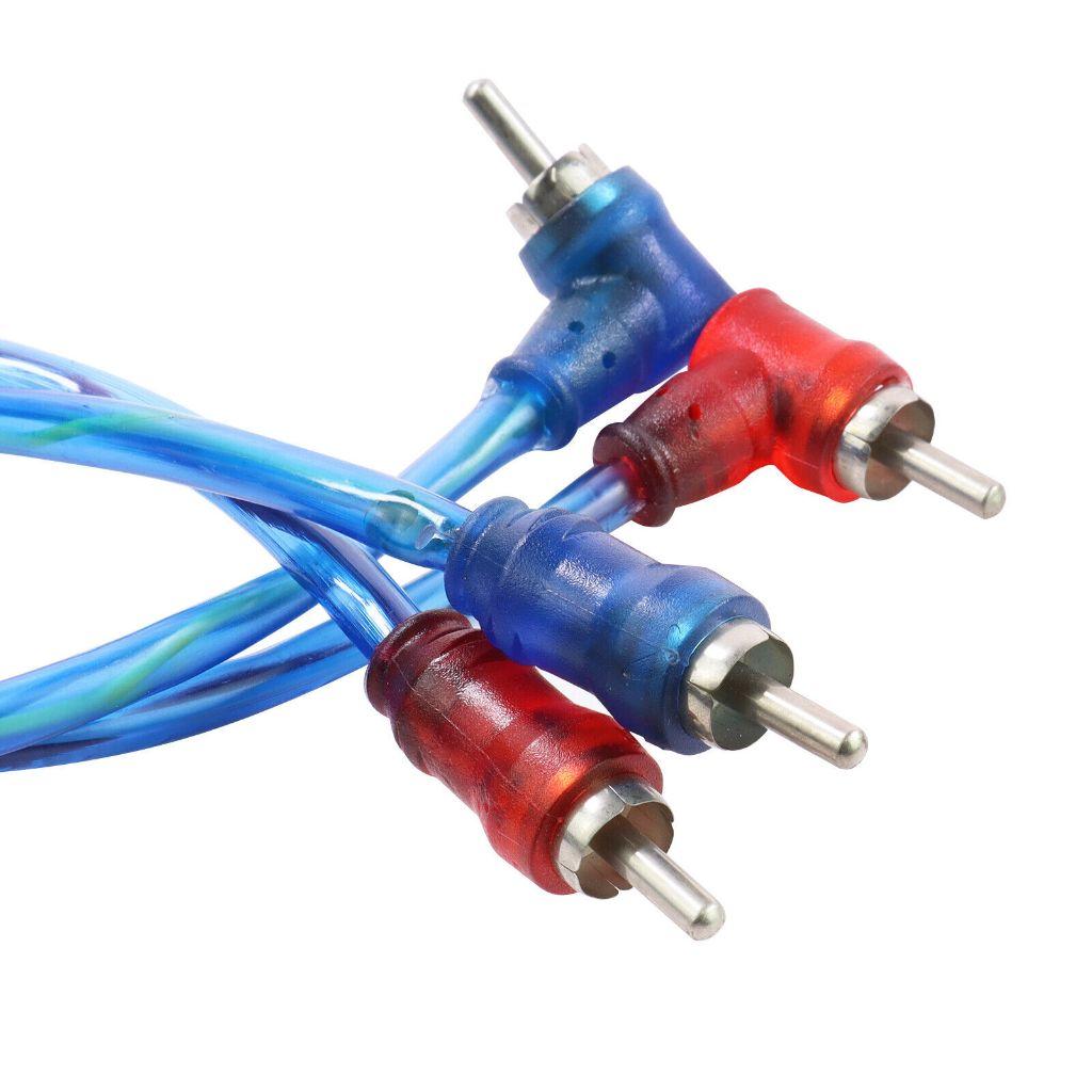 Dây AV Loa Sub Kèm lineout Cắt Tần Dây Cáp Âm Thanh Khuếch Đại RCA 5M Cao Cấp Lõi Đồng Có Giấy Bạc Chống Nhiễu