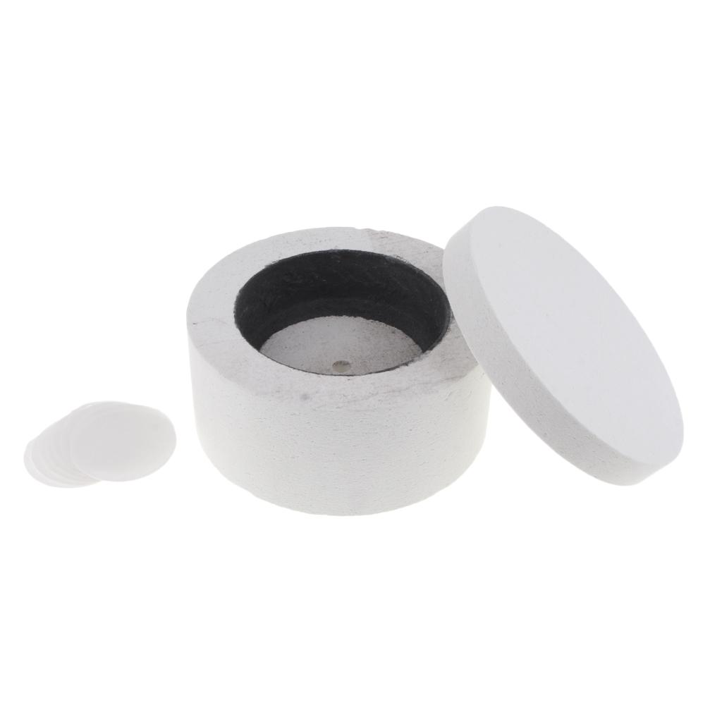 Large Microwave Kiln for Fusing Glass Jewelry Supplies - Pro Convenience Easy DIY Jewelry Glass Fusing Tools Kiln for Beginners Adults