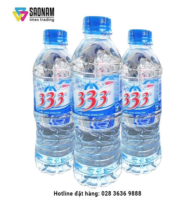 Nước uống đóng chai 333 - 500ml