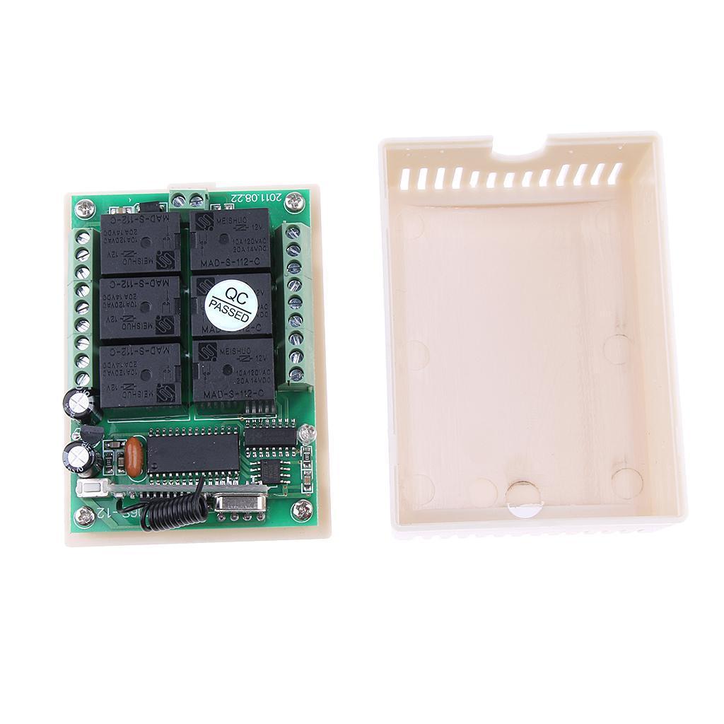 Wireless Remote Control Relay Switch Transmitter + Receiver 315Mhz
