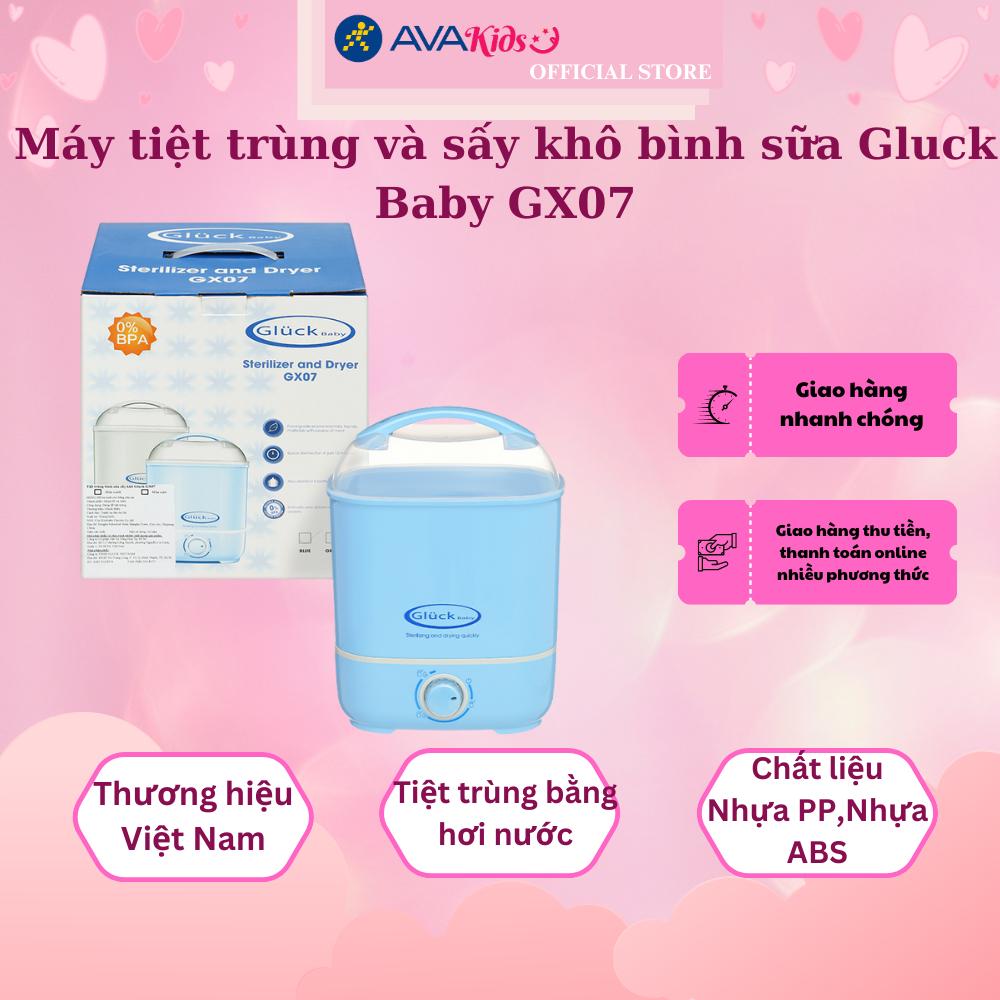 Máy tiệt trùng và sấy khô bình sữa Gluck Baby GX07