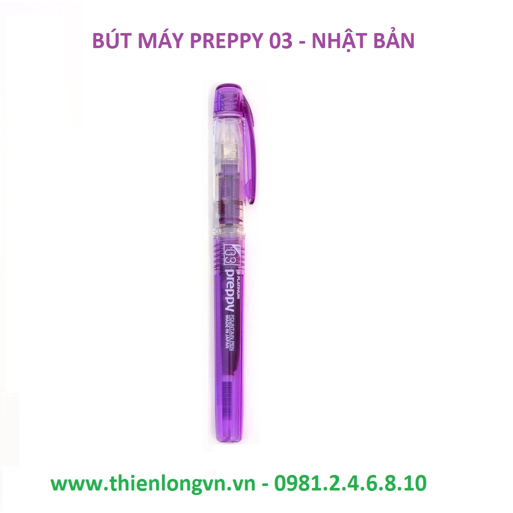 Bút máy Preppy 03 màu tím - Nhật bản