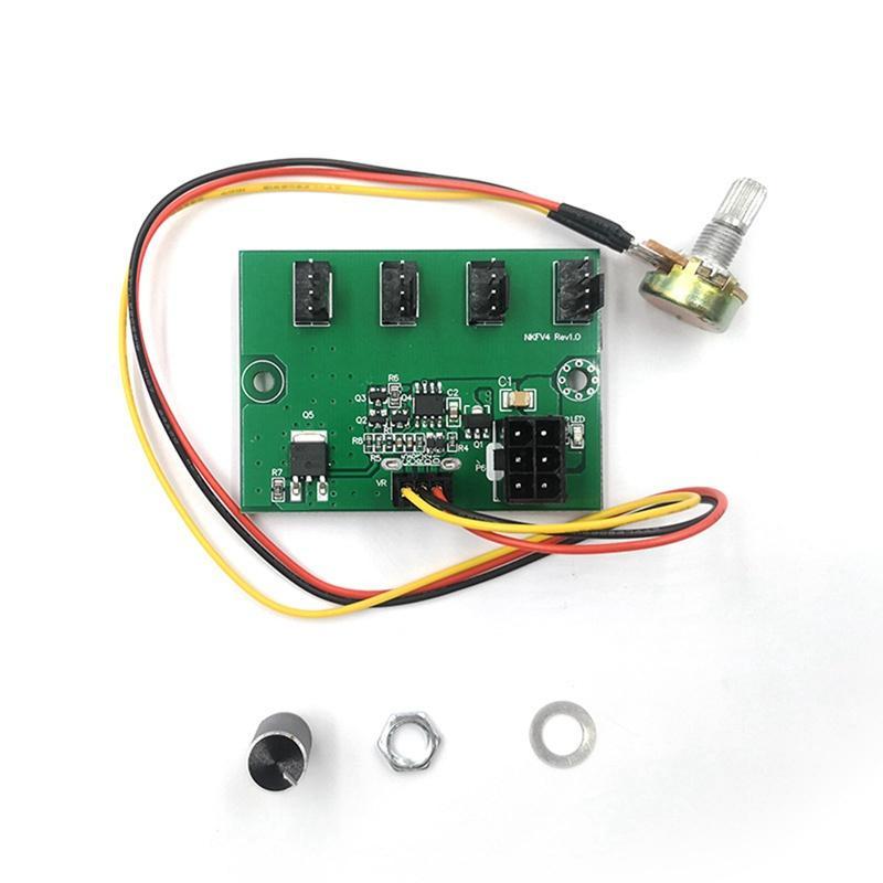 Bộ Điều Khiển Tốc Độ Quạt 4 Kênh PWM DC12V Công Suất Cao 6Pin Dành Cho Máy Tính