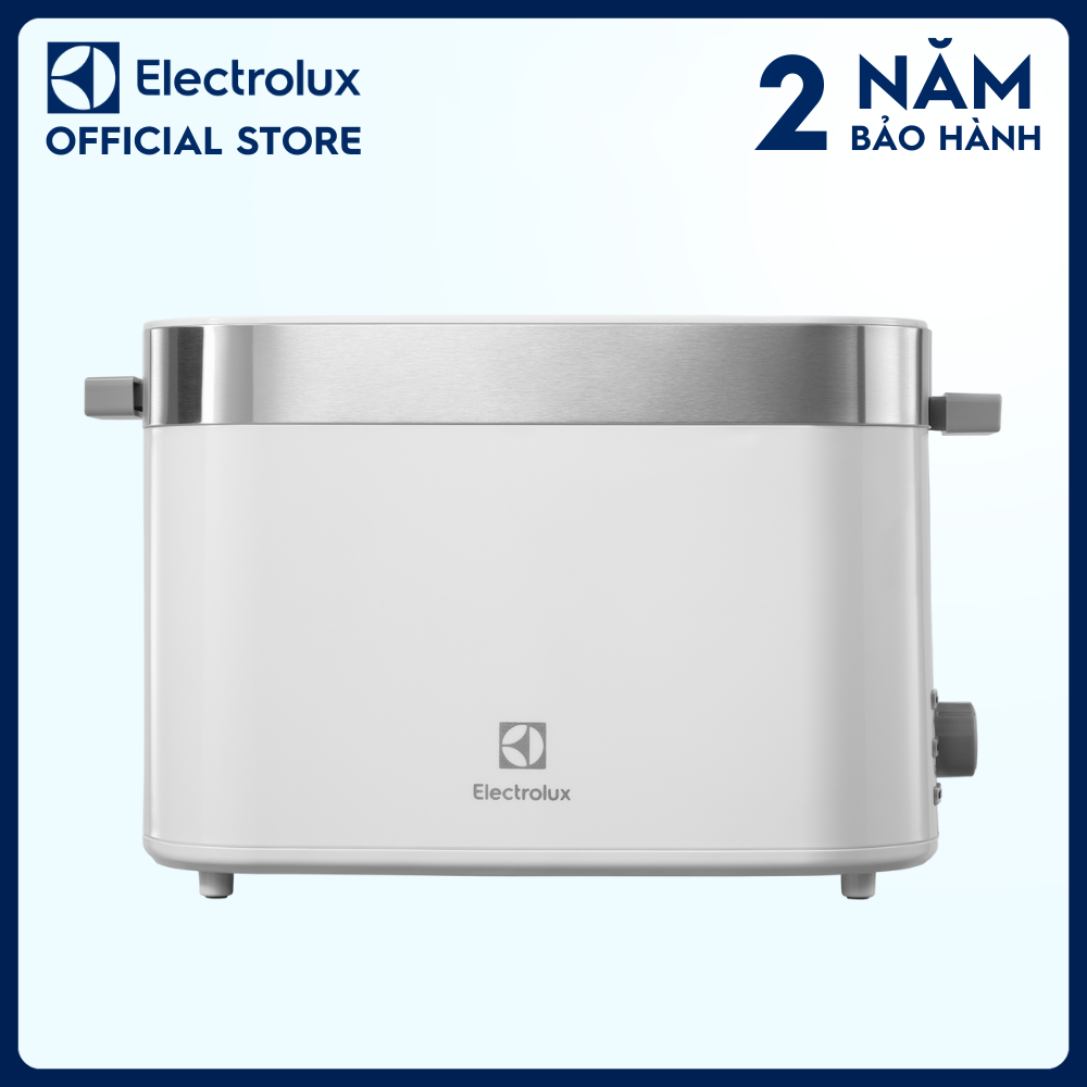 Máy nướng bánh mì Electrolux E2TS1-100W - 7 chế độ điều chỉnh độ giòn phù hợp, nơi cất dây nguồn gọn gàng [Hàng chính hãng]