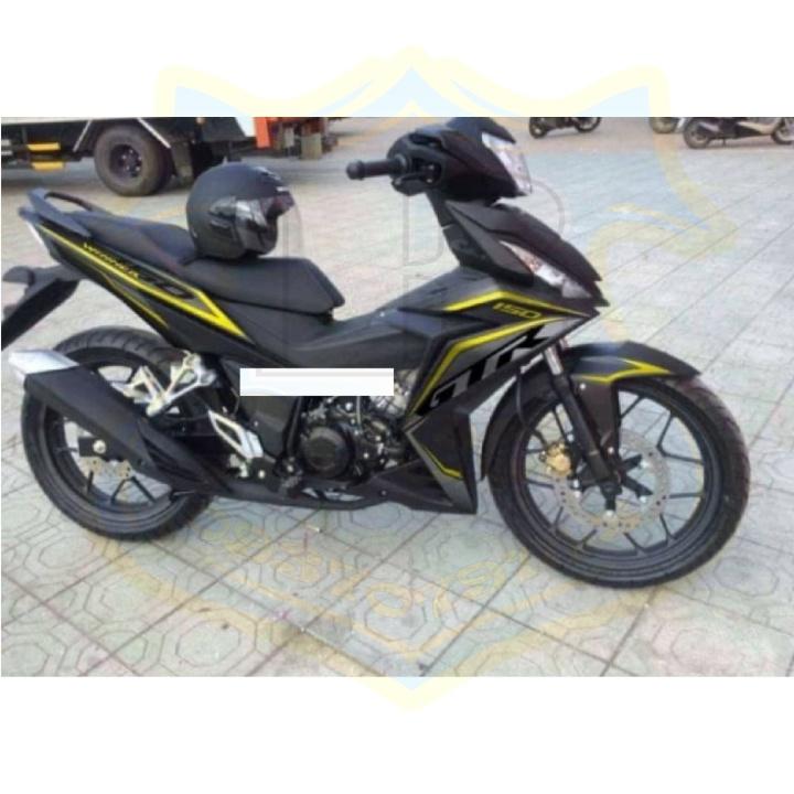 Tem rời xe winner GTR vàng đen