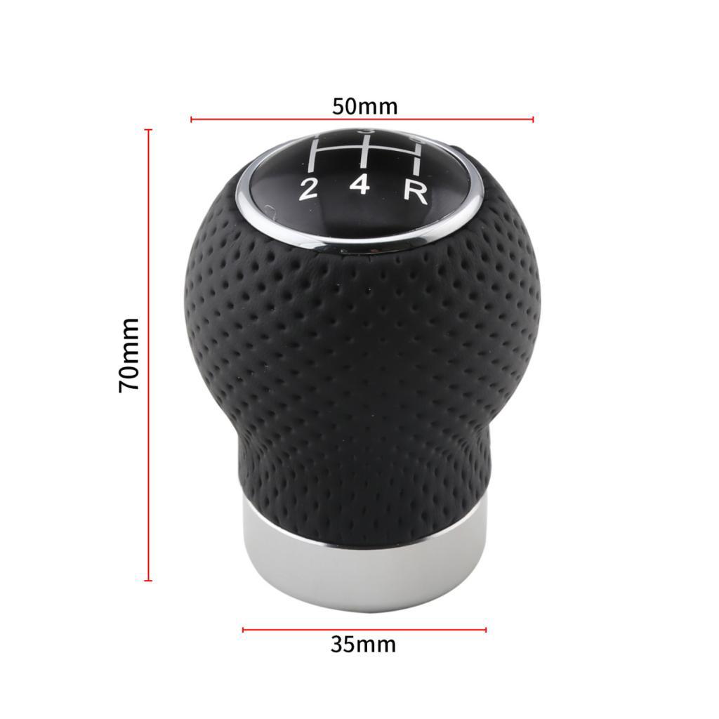 Gear Lever for Car Gear  Knob Manual 5 Speed Leather Shifter Handle Knobs