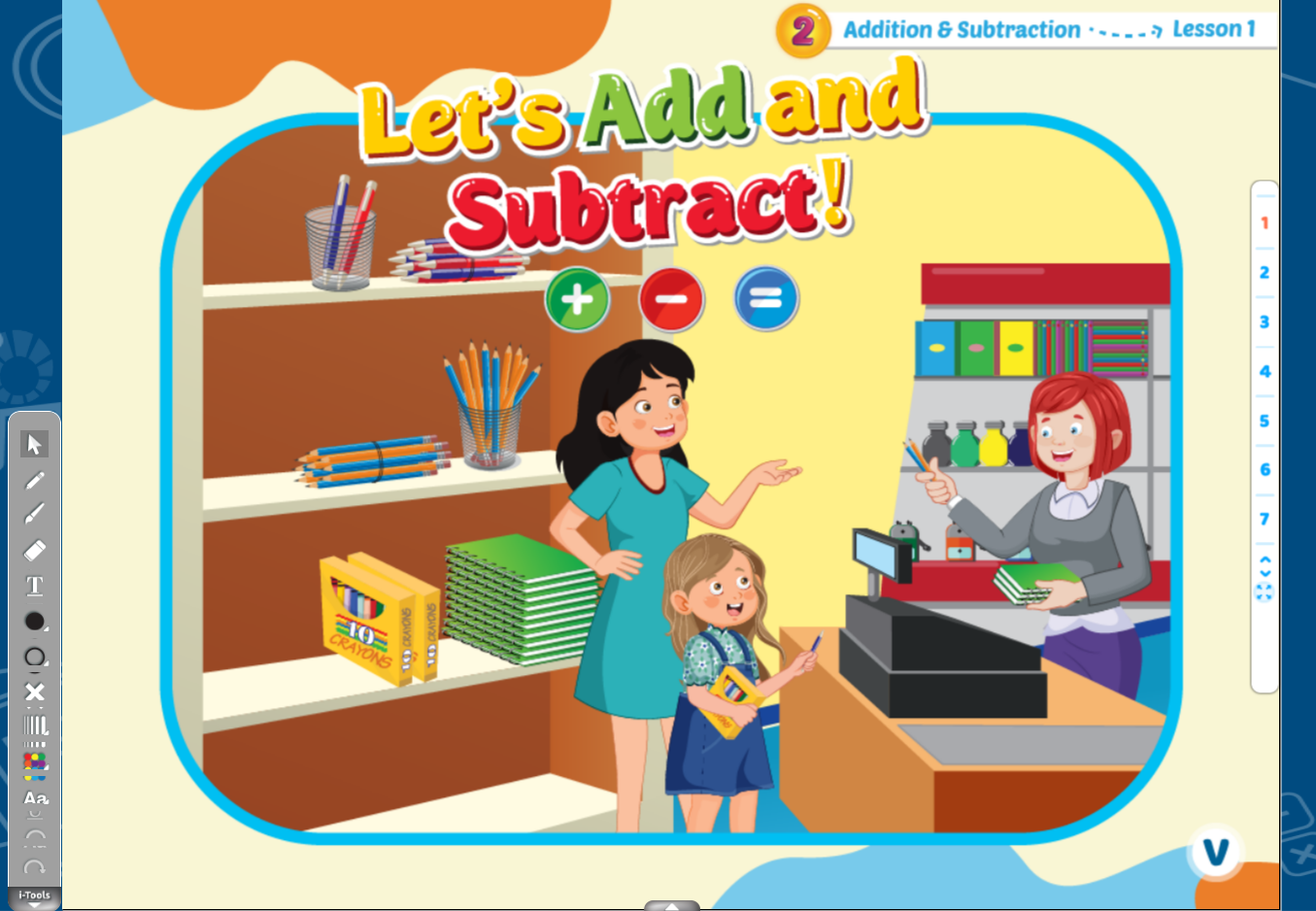 I-Learn Smart Start English for Math 2 - Ứng dụng phần mềm tương tác sách học sinh