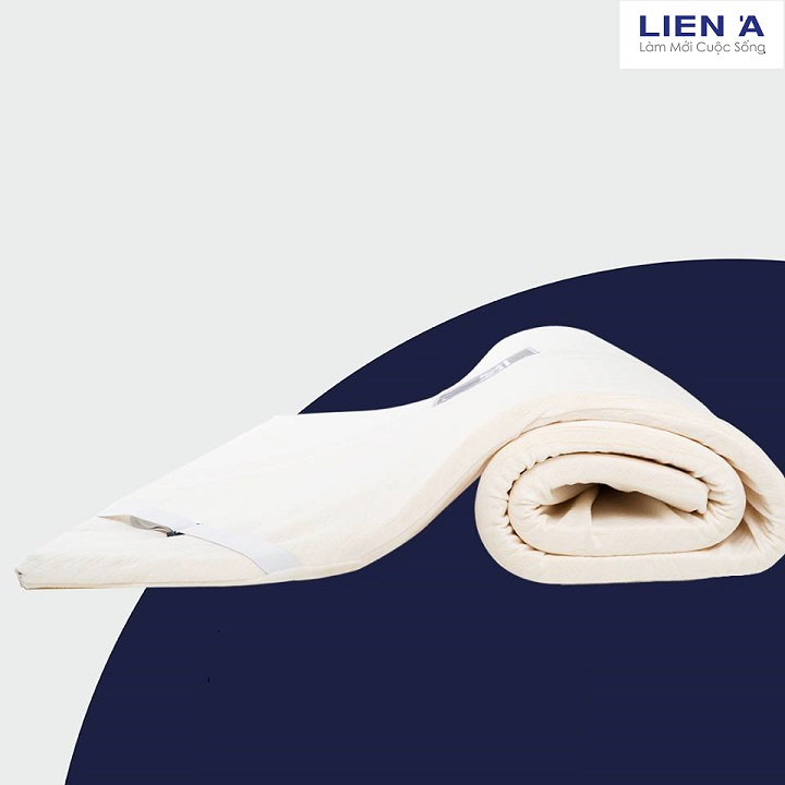 Nệm Văn Phòng Topper Cao Su Liên Á - Nệm Tiện Dụng, Topper Đa Năng, Nệm Trải Sàn Cao Su Thiên Nhiên 100