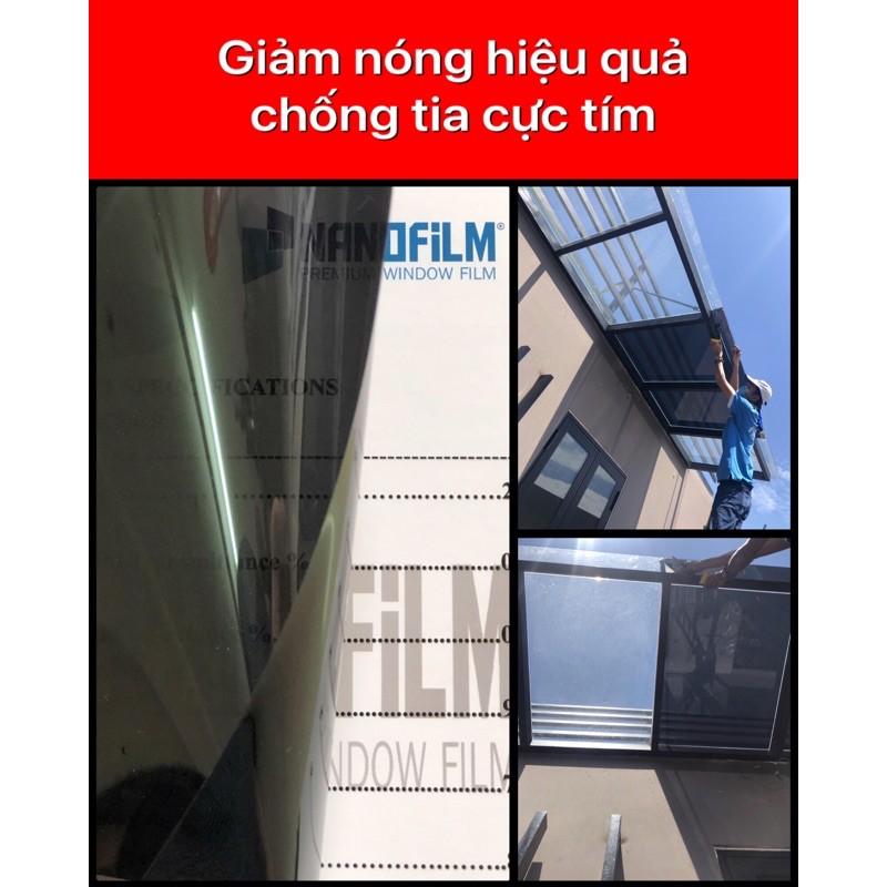 Phim cách nhiệt màu đen cản UV 99%