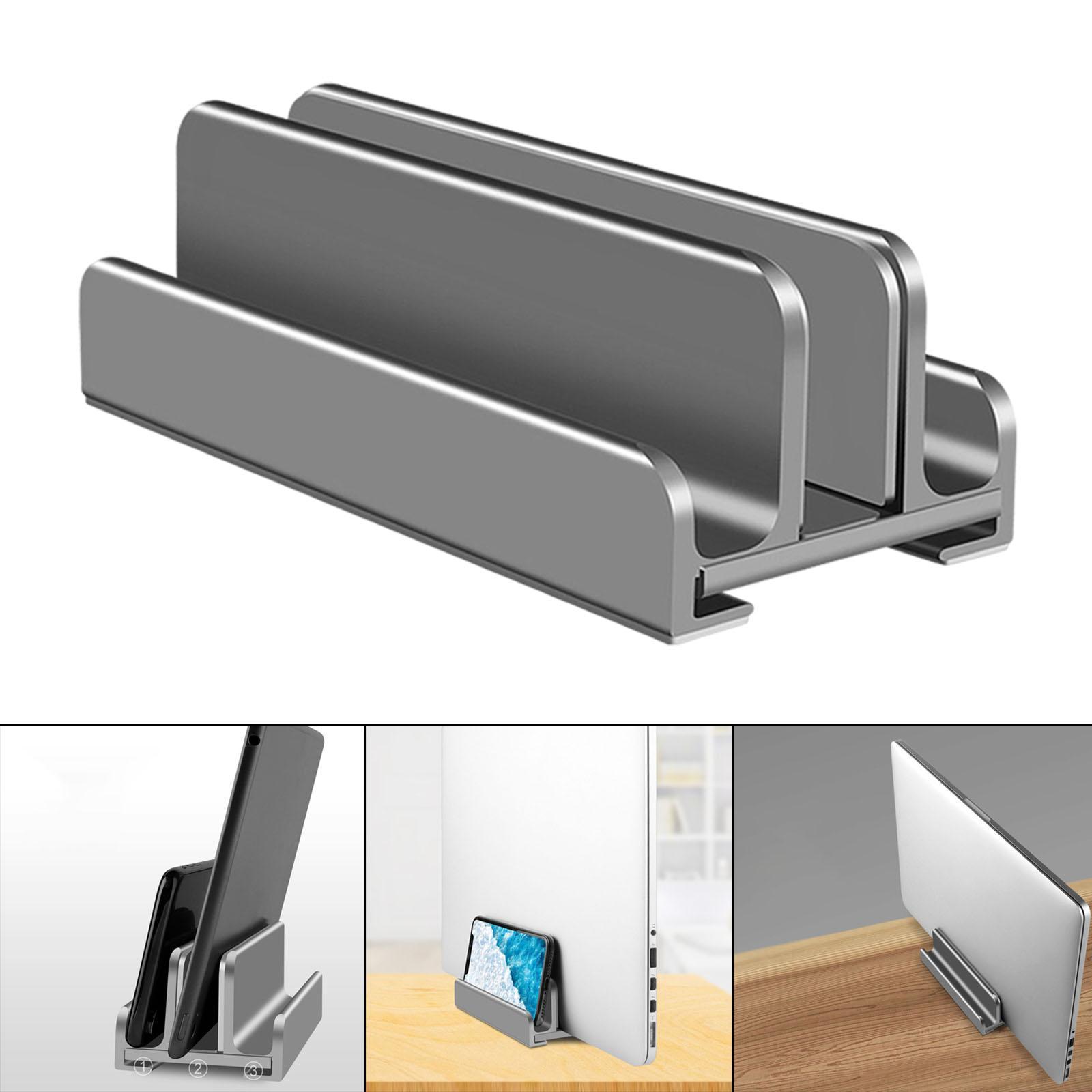 3 in 1 Vertical Laptop Stand Stand Holder, Notebook Dock for Notebooks Tablet Desktop