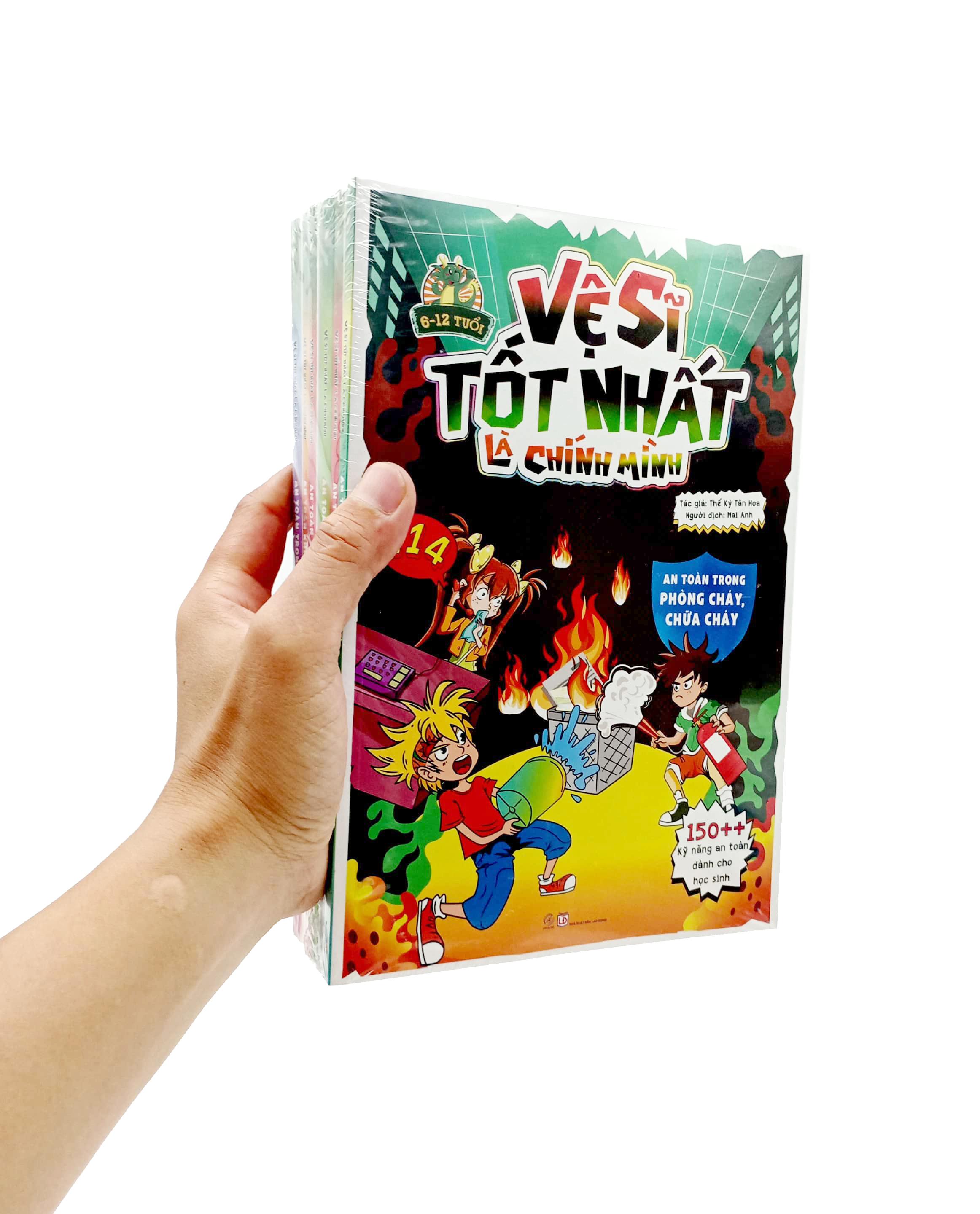 Bộ Sách Vệ Sĩ Tốt Nhất Là Chính Mình - 150++ Kỹ Năng An Toàn Dành Cho Học Sinh