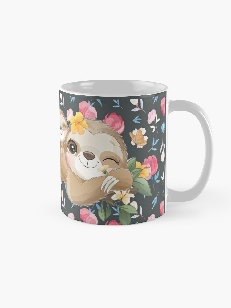 Cốc sứ cao cấp sloths lovers gift cute