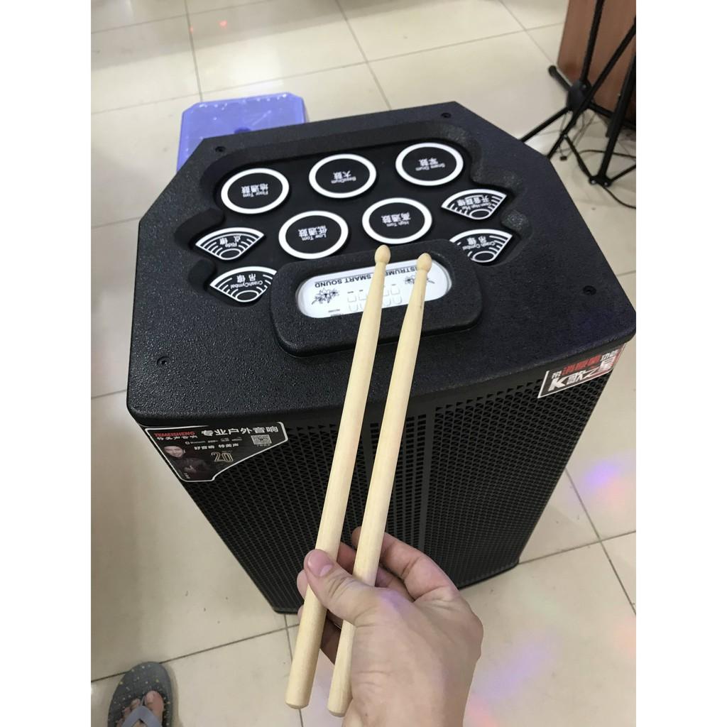 Loa karaoke di động Temeisheng QX15-37 loa trống bass 4 tấc đánh nhạc, hát karaoke gia đình, loa sân khấu