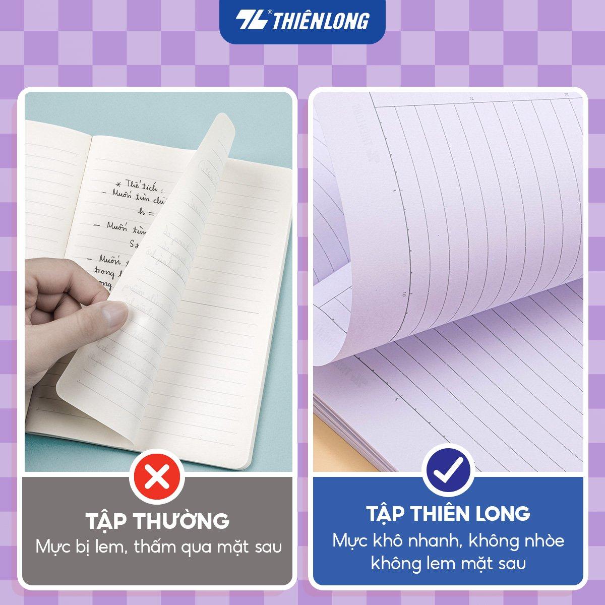 Combo 5/10 Tập vở Thiên Long 80/120 trang kẻ ngang 7mm 70gsm - dành cho học sinh, sinh viên - Phiên bản Demon Slayer