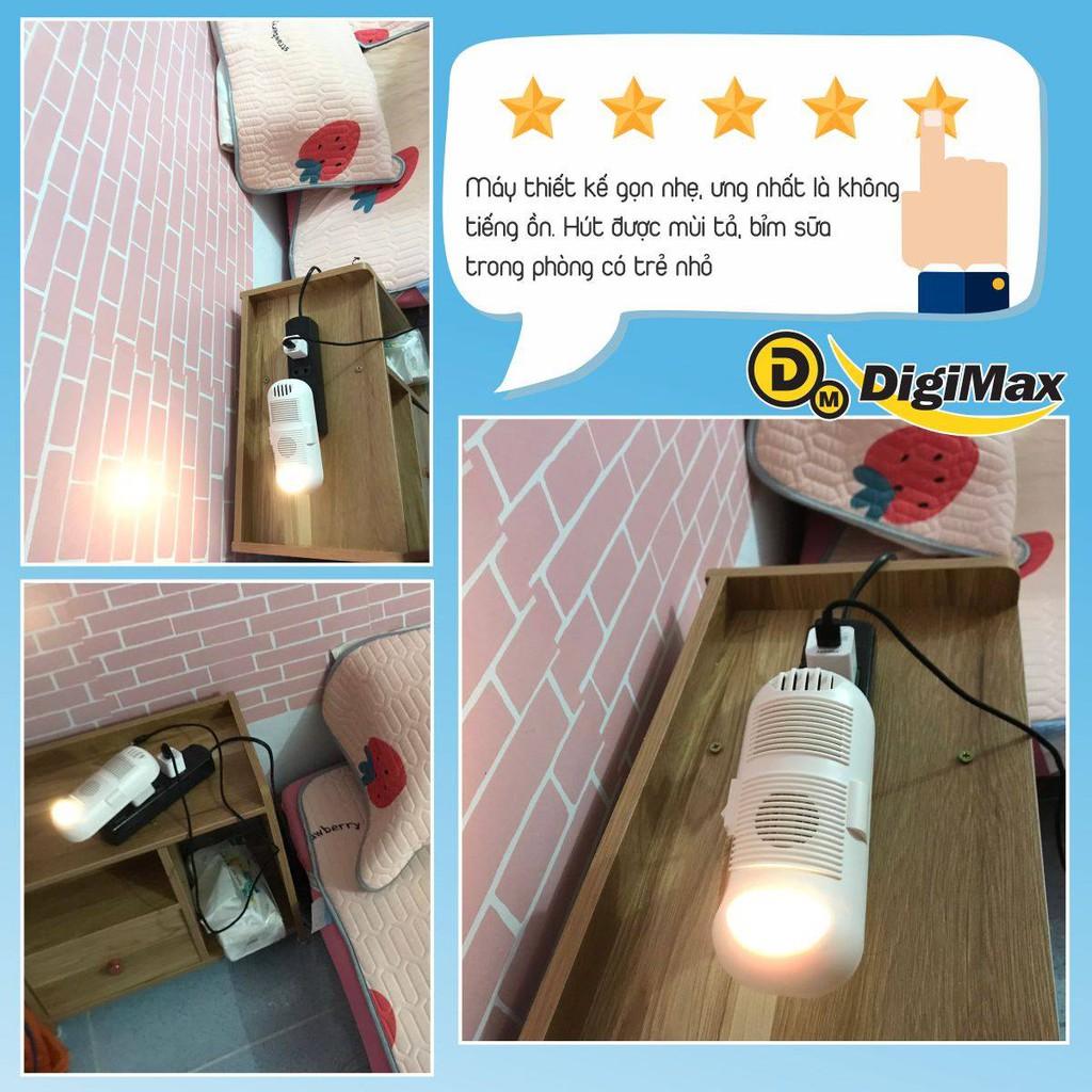 Combo siêu sạch - Máy lọc không khí, diệt khuẩn phòng kín Digimax Ion Âm + UV-C