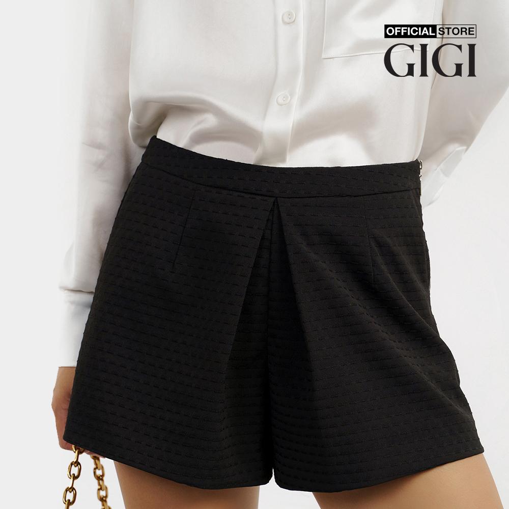GIGI - Quần shorts nữ xếp li thanh lịch G3402S221408
