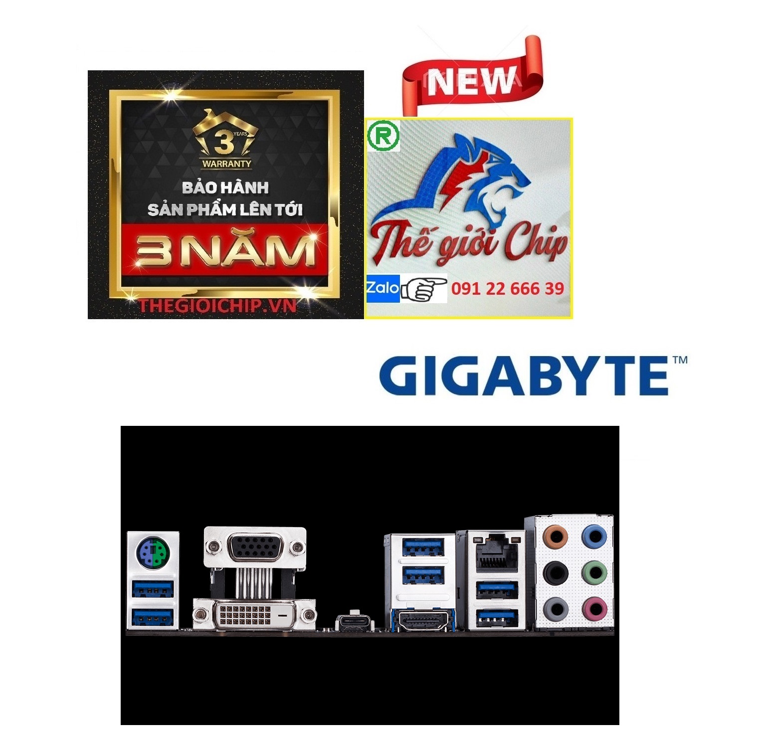 Bo Mạch Chủ (Mainboard) GIGABYTE Z270M D3H (HÀNG CHÍNH HÃNG)