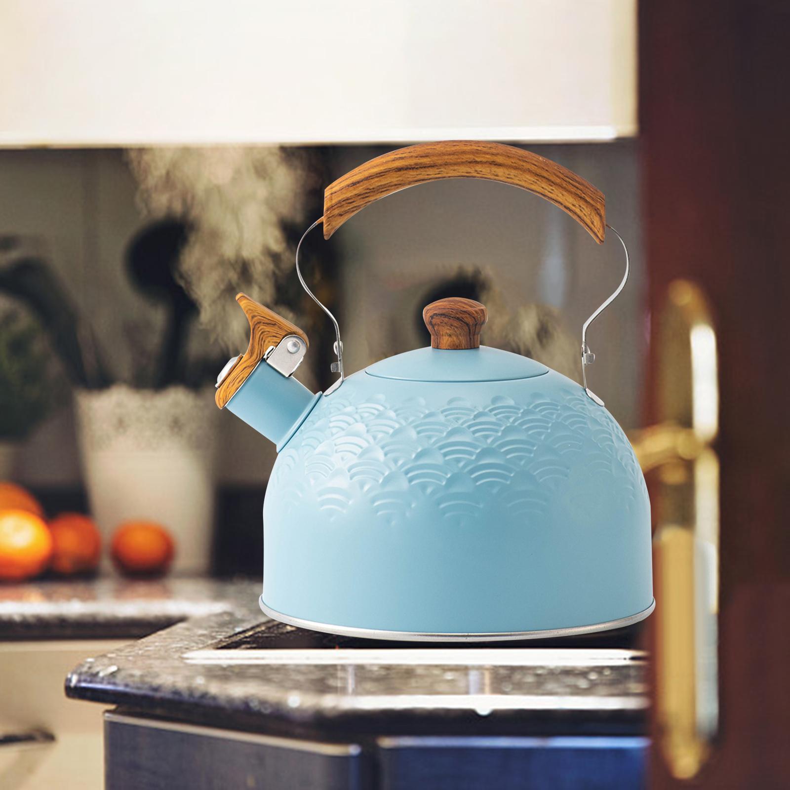 Loud Whistling Kettle 2.5L Tea Pot Kitchenware Boiling for Kitchen Gas