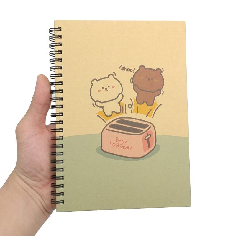 Sổ Teen Lò Xo Funny Bear - The Sun