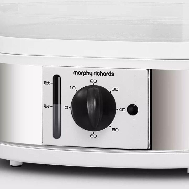 Nồi hấp thực phẩm 3 tầng Morphy Richards MR1148 công suất 750W - Hàng Nhập Khẩu