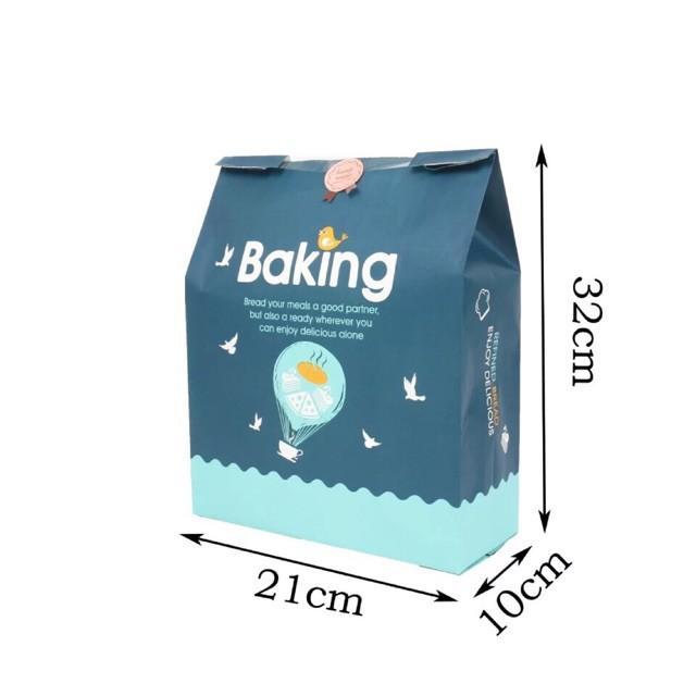 10 túi bánh mỳ hoa cúc to Baking