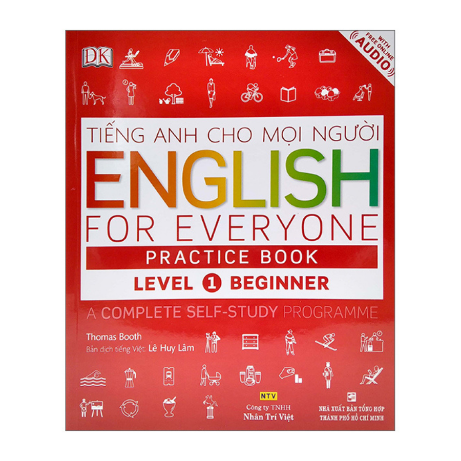 Tiếng Anh Cho Mọi Người - English For Everyone Practice Book Level 1 Beginner