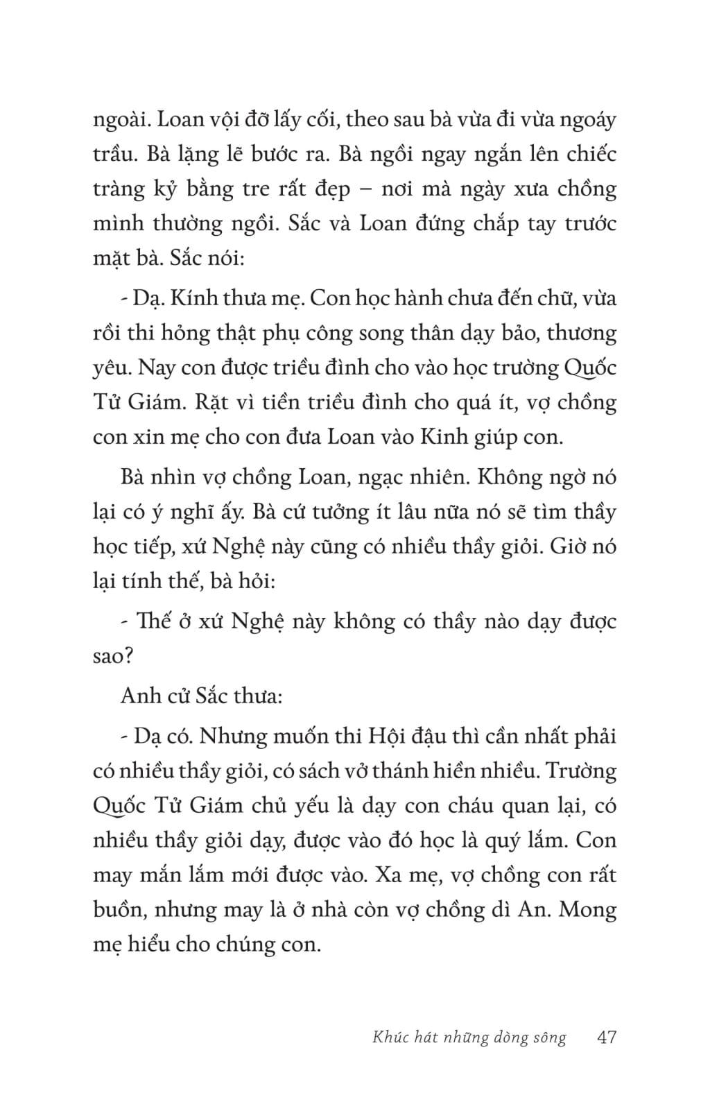 Sách Khúc Hát Những Dòng Sông