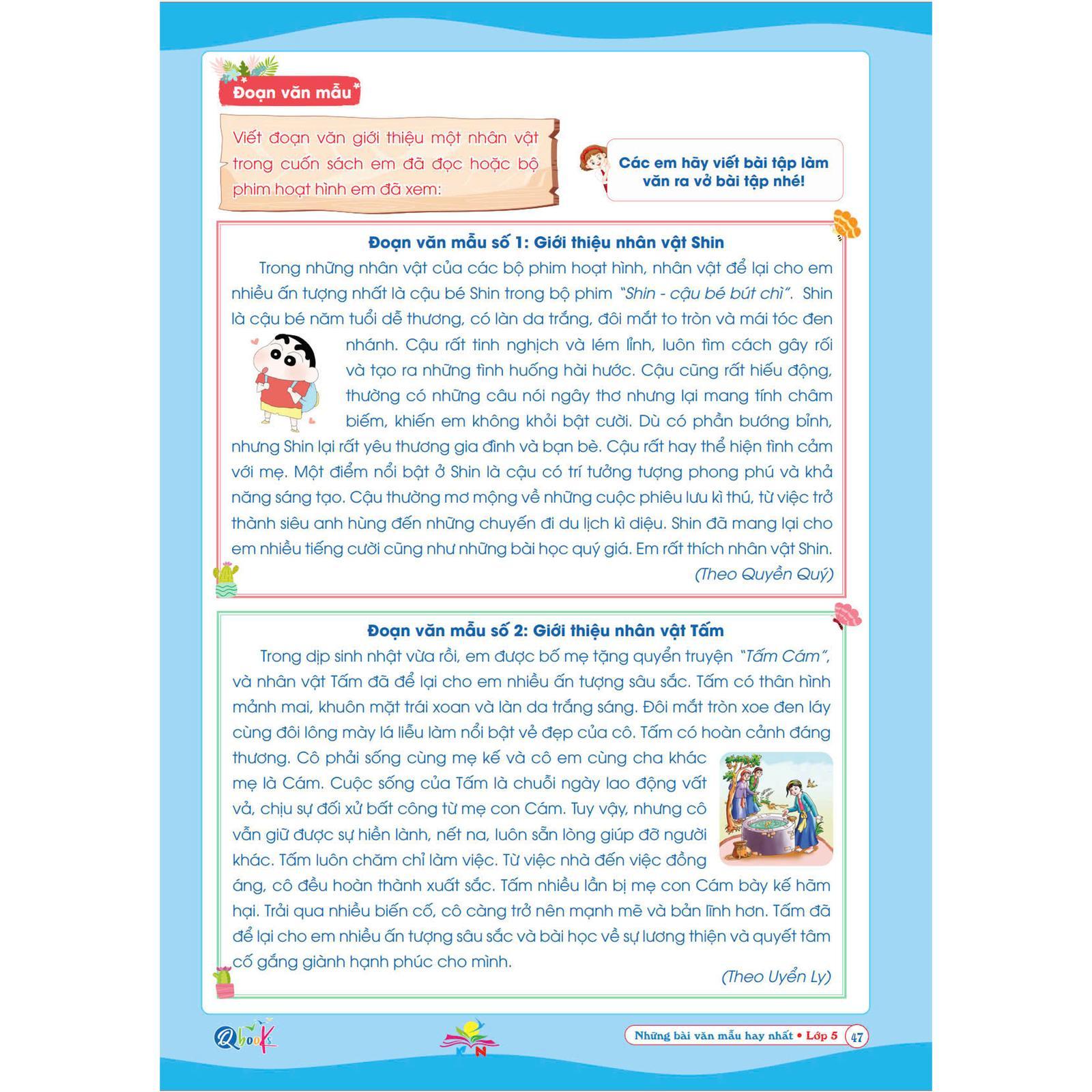 Những Bài Làm Văn Mẫu Hay Nhất Lớp 5 Kết Nối - Bản Quyền