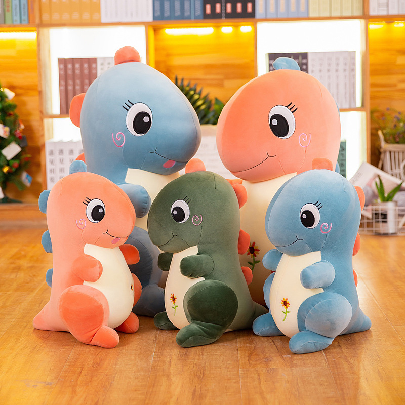 Gấu bông khủng long Baby ngồi siêu dễ thương mềm mịn (25cm---&gt;50cm) vải miniso 4 chiều cao cấp êm ái, hàng xịn loại 1 an toàn cho trẻ nhỏ