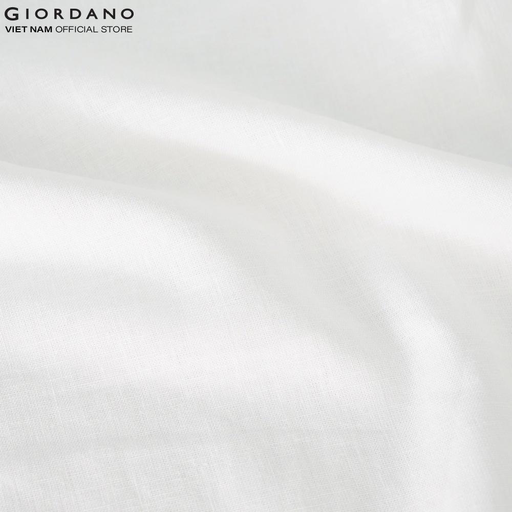 Áo Sơ Mi Linen Ngắn Tay Nữ Giordano 05340214