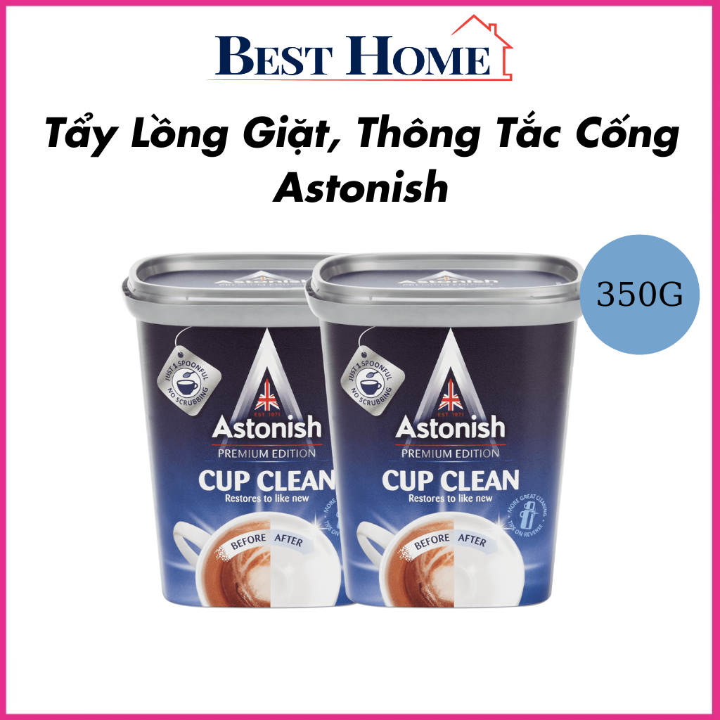 Tẩy đa năng Tẩy dầu mỡ bám trên tấm lưới và than hoạt tính của máy hút mùi nhà bếp, Tẩy lồng máy giặt và thông tắc cống