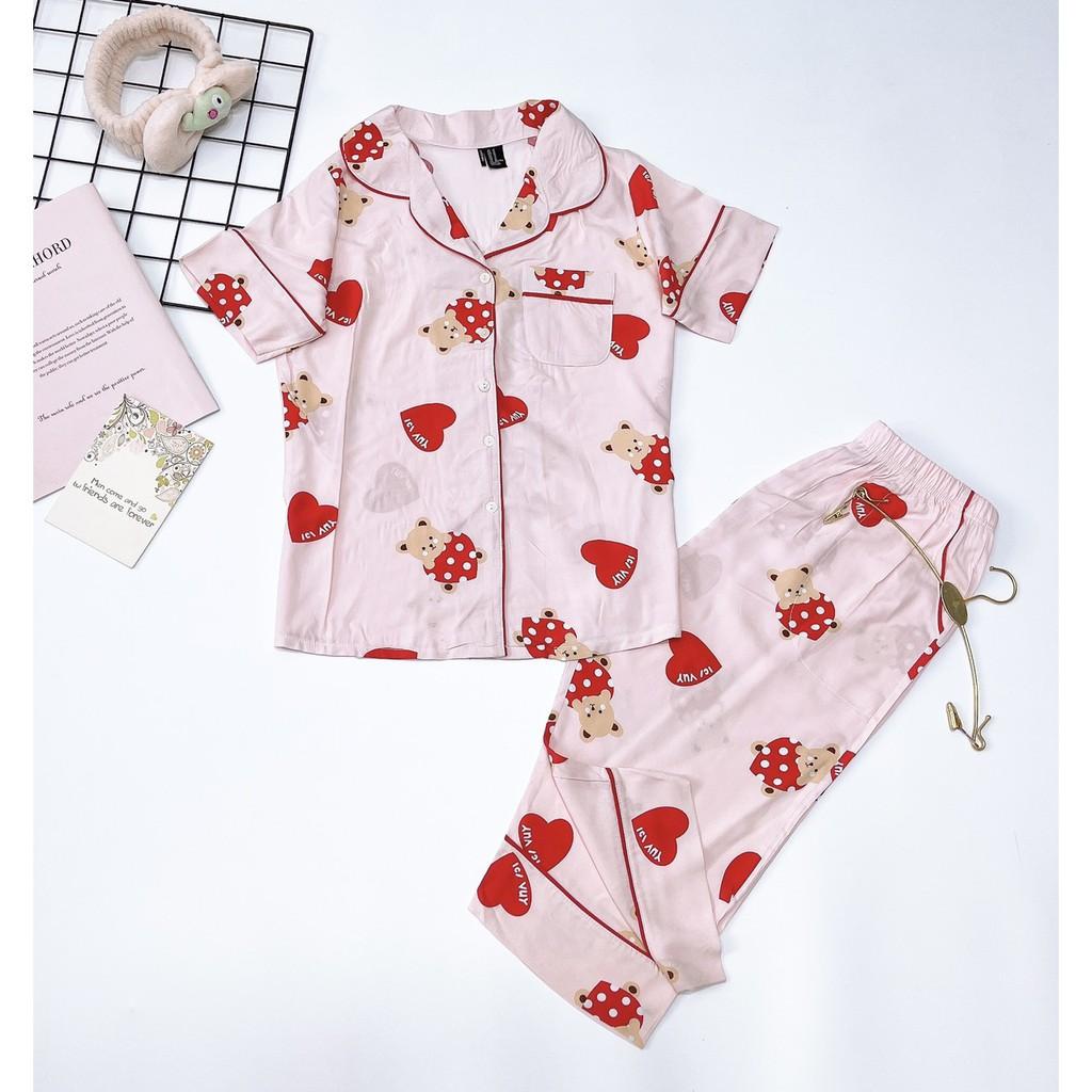 PIJAMA LỮNG CHẤT LANH SIÊU XINH