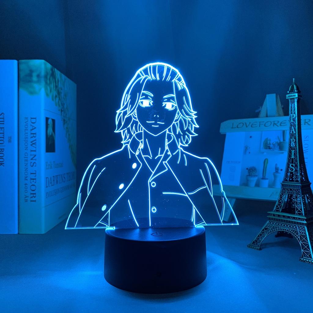 Đèn led 3D Wright Tokyo revengers Mikey decor