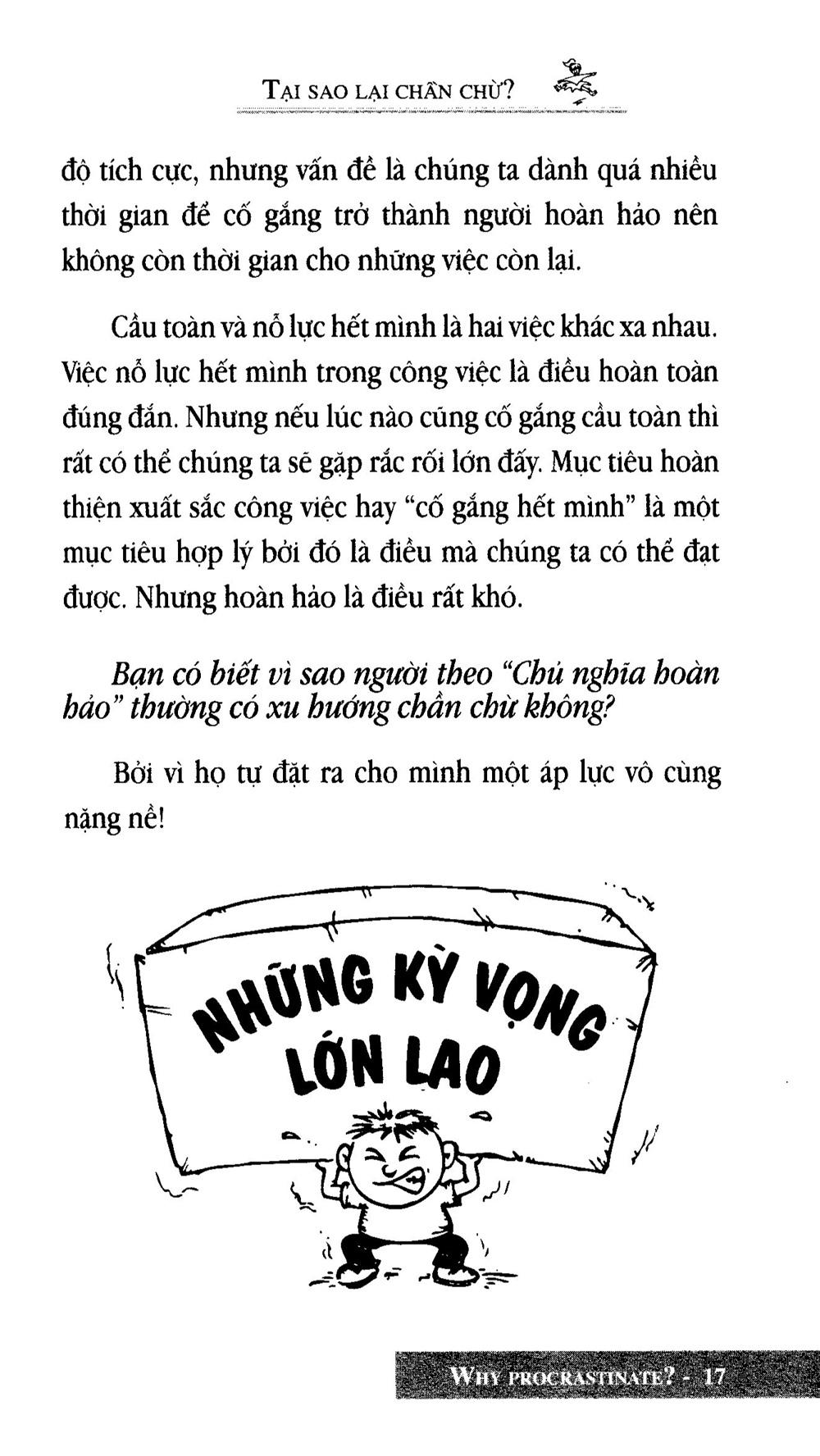 Tại Sao Lại Chần Chừ? (Khổ Nhỏ)