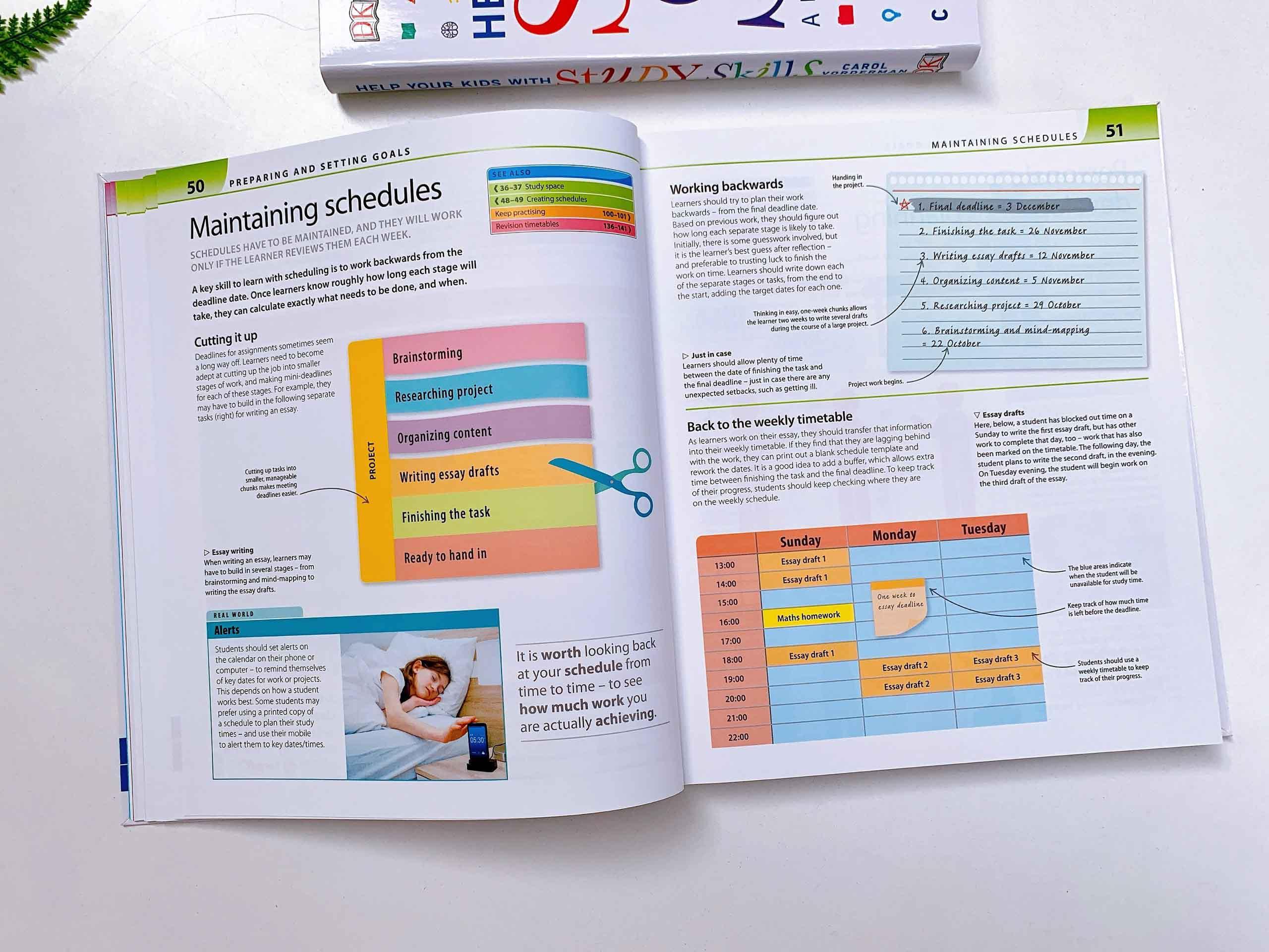 Help Your Kids with Study Skills: A Unique Step-by-Step Visual Guide