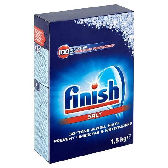 Combo 2 gói Muối rửa bát làm mềm nước Finish 1.5kg