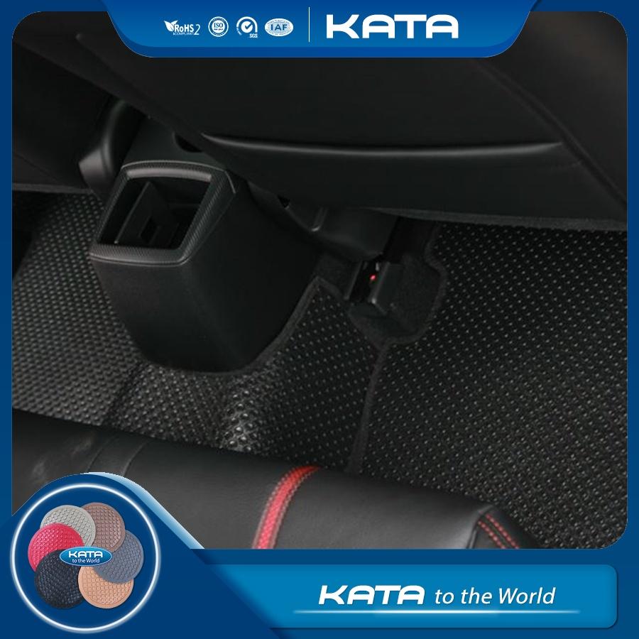 Thảm lót sàn ô tô KATA cho xe Mazda 2 - Khít với sàn xe, Chống trơn, Không mùi, Không ẩm mốc