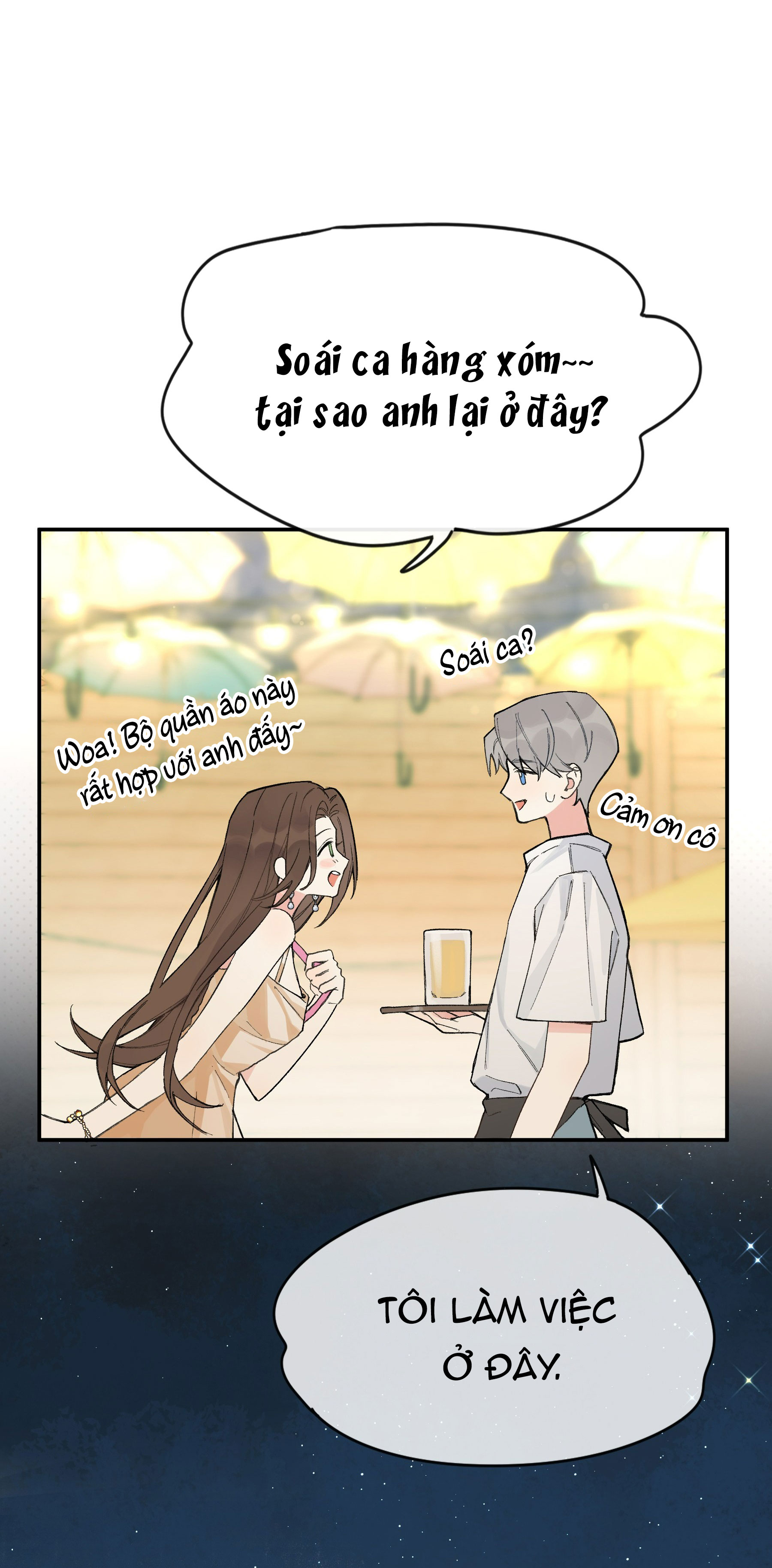 hôm nay anh đã chịu lộ tẩy chưa? chapter 2.1 14