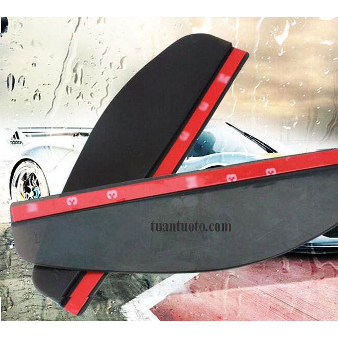 Bộ 02 miếng vè che mưa gương chiếu hậu ô tô