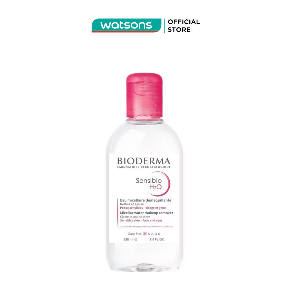 Nước Tẩy Trang Dành Cho Da Nhạy Cảm Bioderma Sensibio H20 250ml