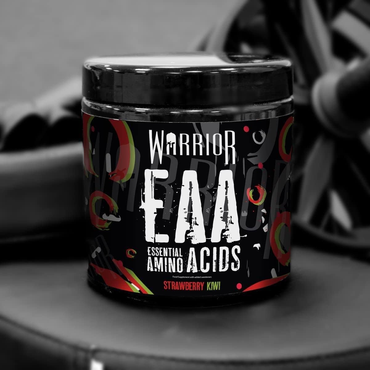 Warrior EAA Essential Amino Acids (30 Lần dùng) -  Intra Workout, Chứa EAAS Phục Hồi Cơ, Hỗ Trợ Tập Luyện