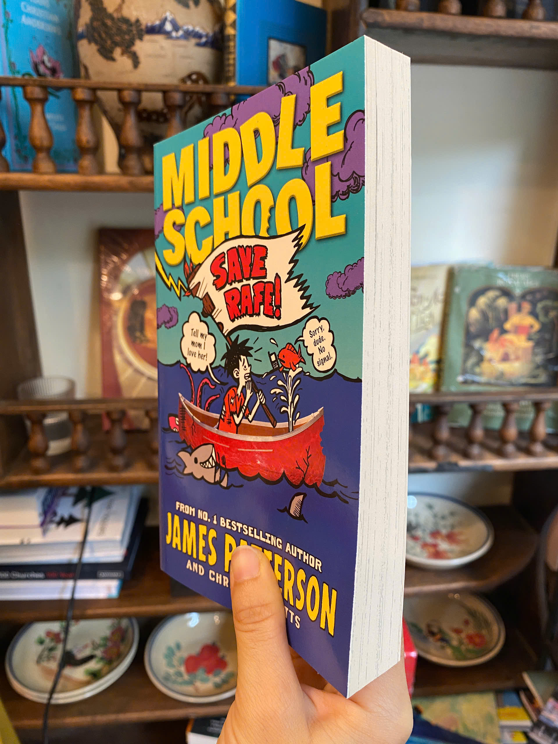 Sách - Middle School: Save Rafe by James Patterson -  Fiction/Humor book in English - Ngoại Văn