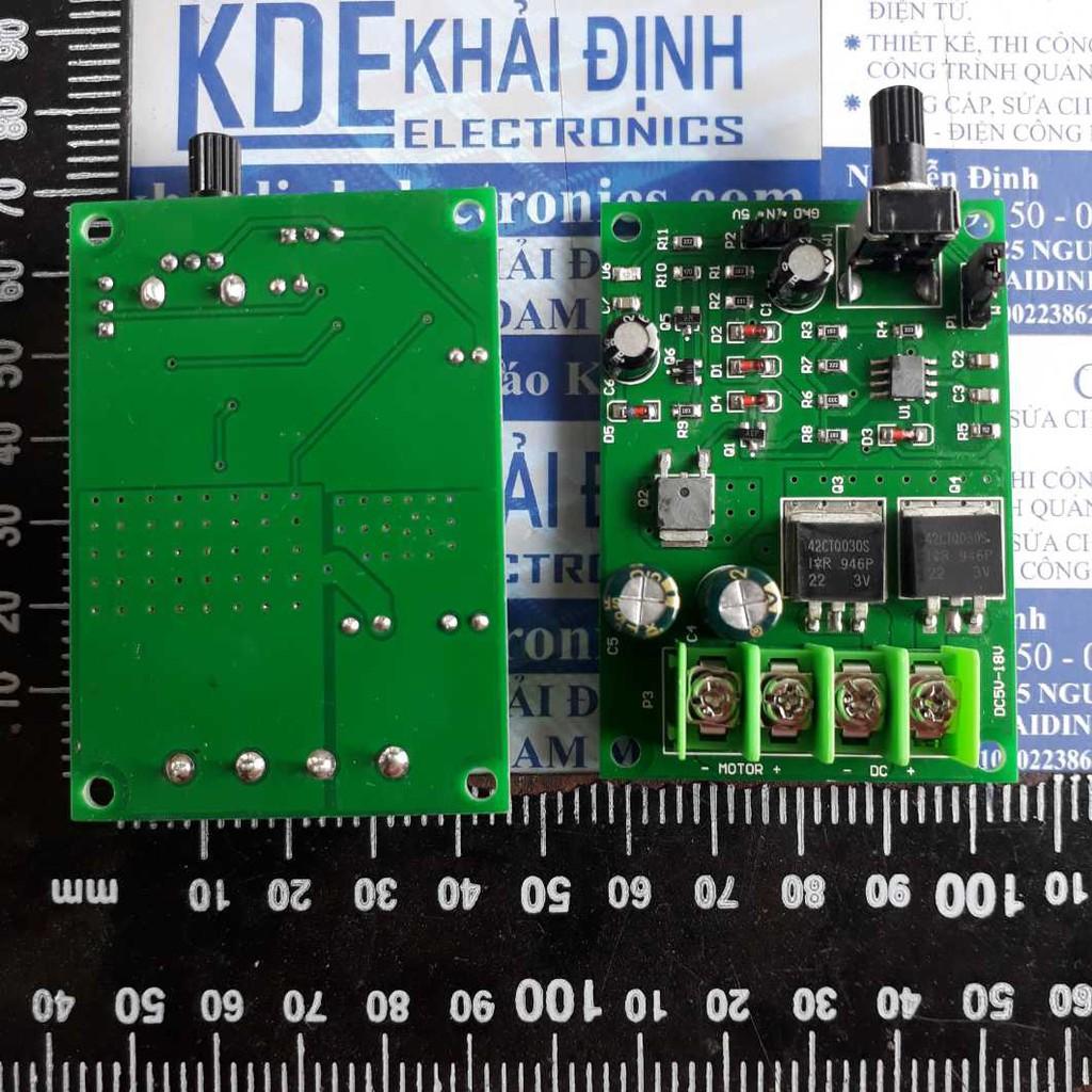 Module điều khiển động cơ, PWM DC5-18V 15A kde3551