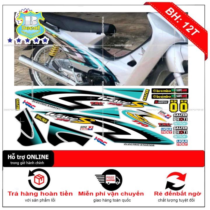 Tem rời wave nhỏ đời đầu chữ S bạc