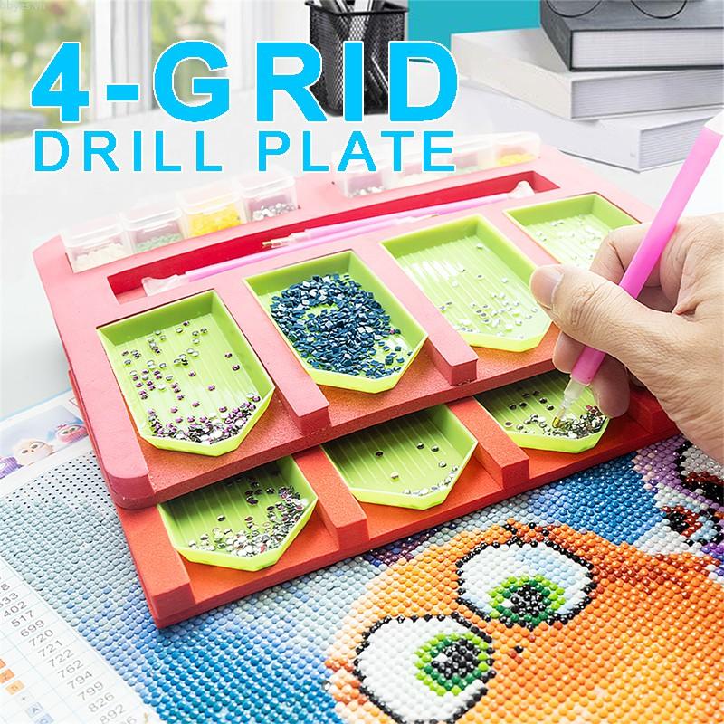 Khay Đựng Bút 4 Ngăn Tiện Lợi