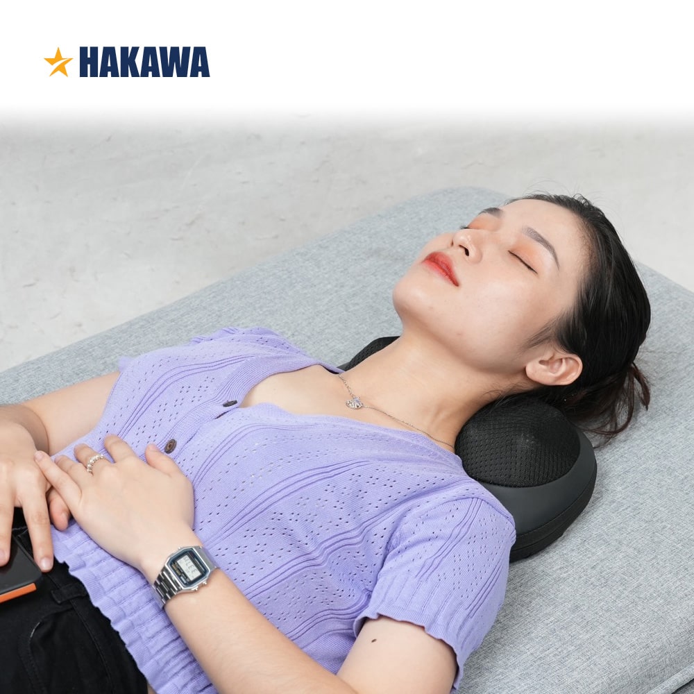 Gối Massage Thư Giãn HAKAWA HK-M23